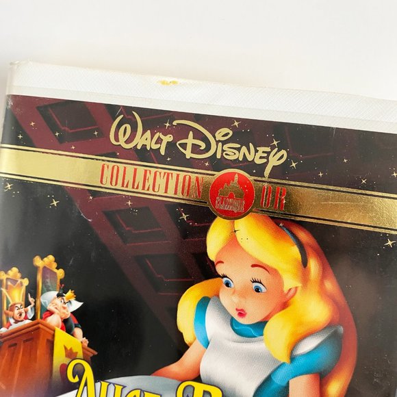VHS Disney Gold Collection French Alice aux Pays des Merveilles Animation - Picture 2 of 4